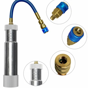 Fluoro-Dye  MPD™ Oil & Dye Injector 2 oz. Manual Twist For R-12,134a, R22, 410a 501, 502 & most refrigerants