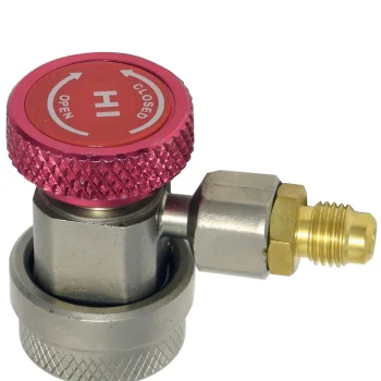 134a Service Coupler High Side With 1/4" Adapter